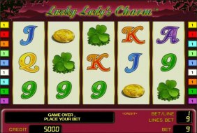 Lucky Lady Charm Mobile  -  Novomatic